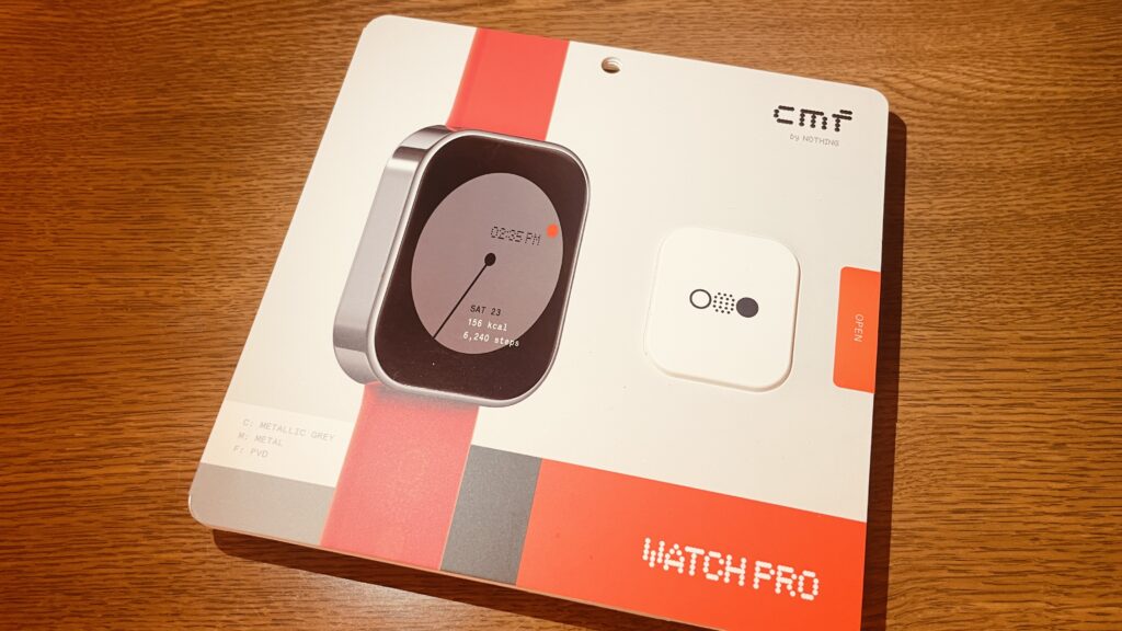 【CMF by Nothing】Watch Pro を買ったのでレビュー【コスパ最強】