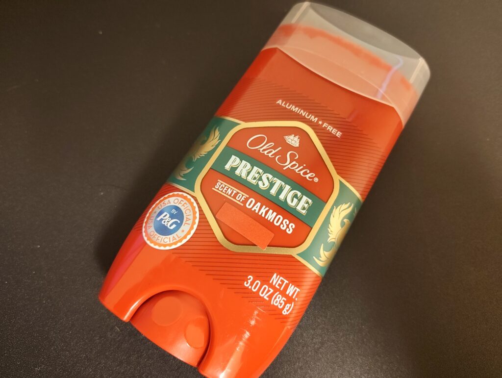 【オールドスパイス Prestige レビュー】どんな匂い?上品でビジネス向きの香りを1ヶ月使った感想