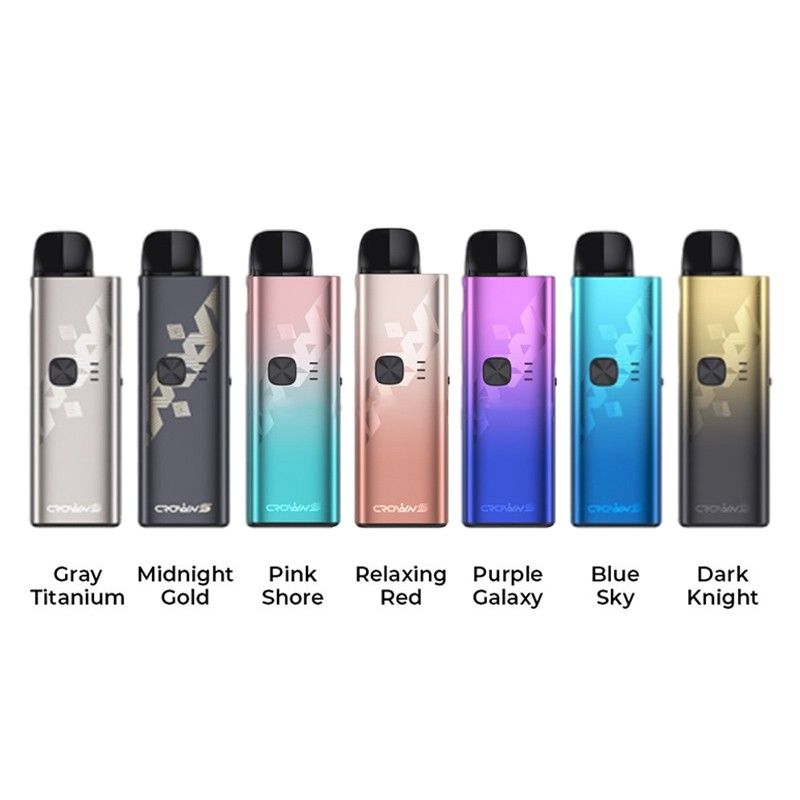 【VAPE】UWELL CROWN S を買ったのでレビュー|【大容量がありがたい】感想まとめ