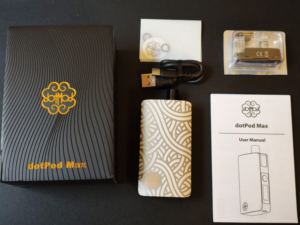【VAPE】dotmod「dotPod MAX」を買ったのでレビュー【最高級VAPEを1ヶ月使用してみた感想まとめ】