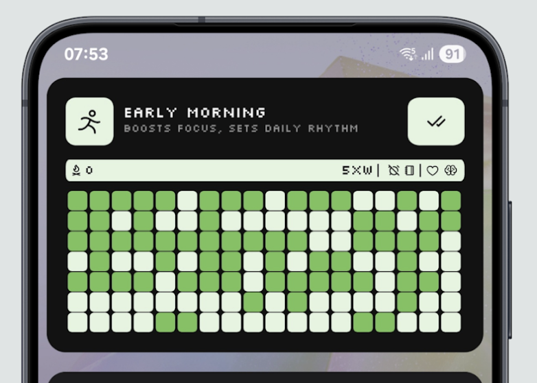 【習慣が続かない方へ】Habit Pixelを10日使った感想|【無料で習慣を見える化できるのか】